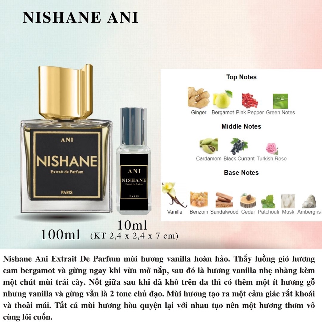 Nước hoa chính hãng cao cấp - Nishane ANI