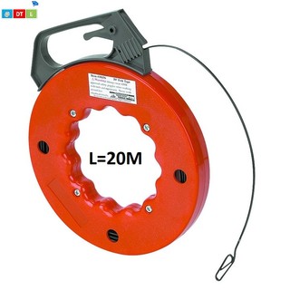 Dây mồi luồn dây điện có tay cầm và hộp đựng dài 20m