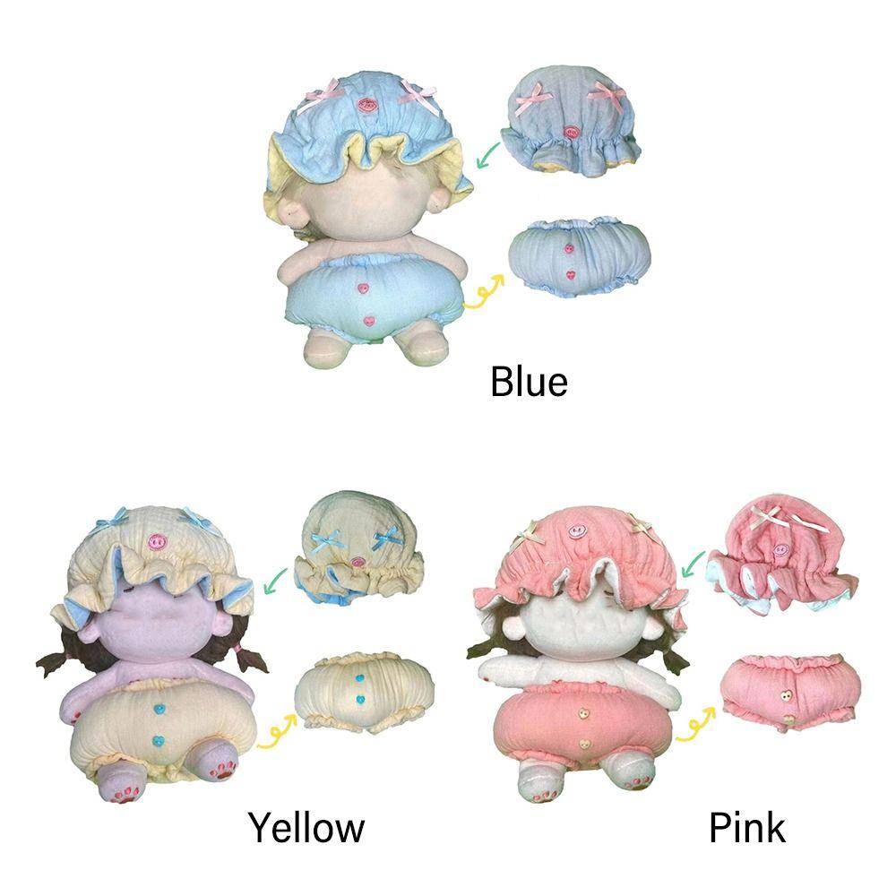 RAINBOW Nón Ren Thắt Nơ Xinh Xắn Cho Búp Bê 20cm