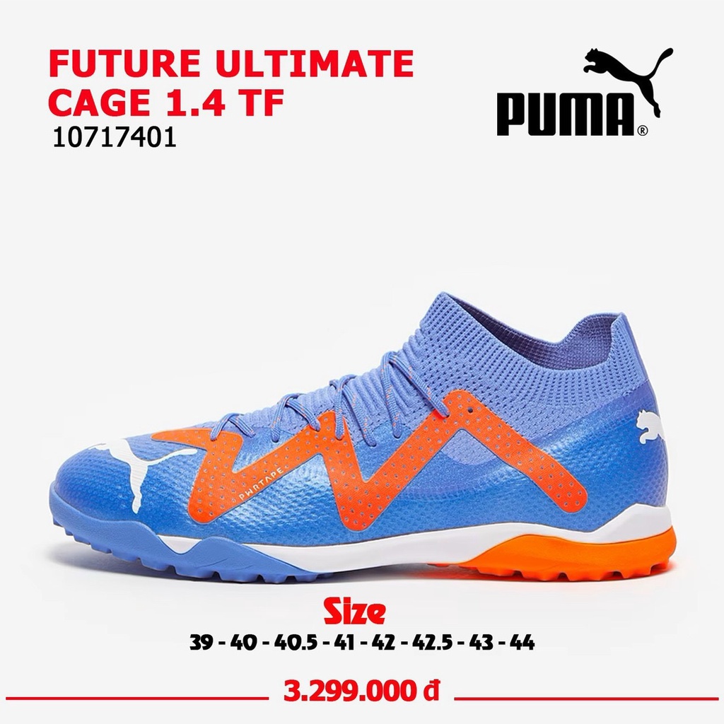Giày đá bóng chính hãng Puma Future Ultimate Cage "Supercharge Pack" TF- Giày Neymar