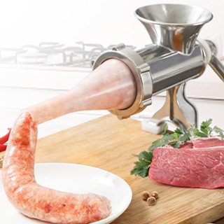 Máy Xay Thịt , Cá, Tôm Bằng Tay TB-12, Kẹp Bàn Chắc Chắn, Hợp Kim Không Gỉ- [Tặng Kèm 3 Phễu Nhồi Xúc Xích, Lạp Xưởng]