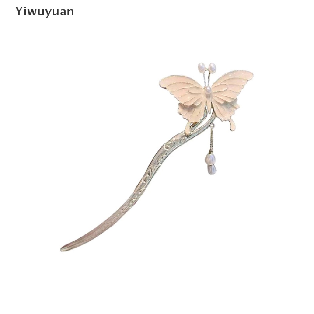 &lt; Yiwuyuan &gt; Kẹp Tóc Tua Rua Hình Bướm Cá Tính Chất Lượng Cao Thanh Lịch Bước Vào Mùa Thu Và Mùa Đông Đang Giảm Giá