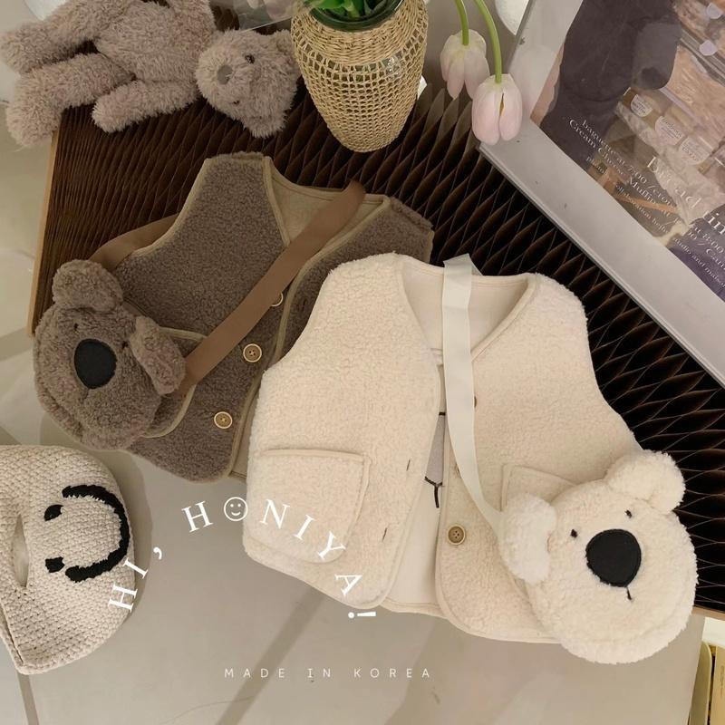 Hàng Mới Về Áo Thun Ba Lỗ In Hình Gấu Dễ Thương Cho Bé