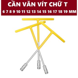 Cần chữ T vặn ốc vít bulong các số 6 7 8 9 10 11 12 13 14 15 16 17 18 19 MM