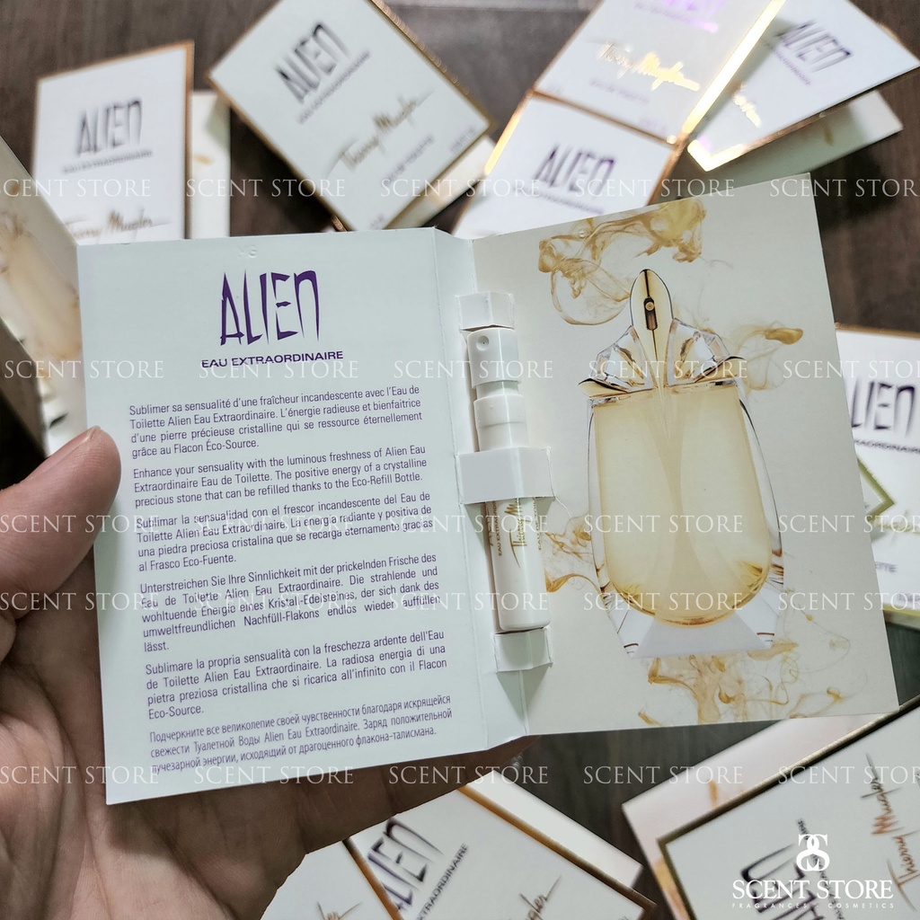 Scentstorevn - Vial chính hãng nước hoa Thierry Mugler Alien Eau Extraordinaire [1.2ml]