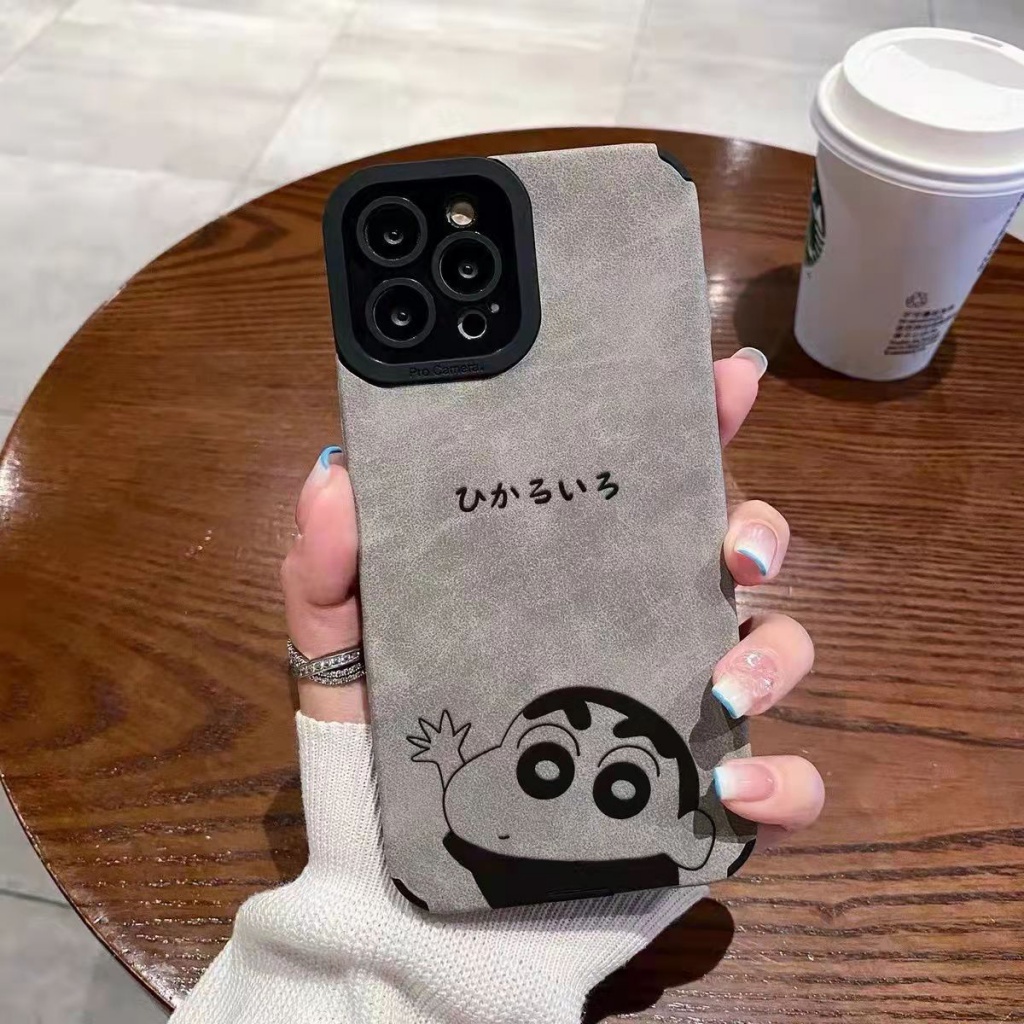 Ốp Điện Thoại Mềm Chống Sốc In Hình Cậu Bé Bút Chì Cho iphone 6 / 7 / 8plus 11pro max 11 12 / 13 / 14 promax x max / 15promax