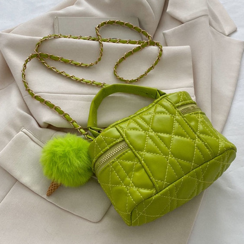 Ielgy Túi Đeo Chéo Dây Xích Hình Thoi Siêu Hợp Thời Trang Cho Nữ