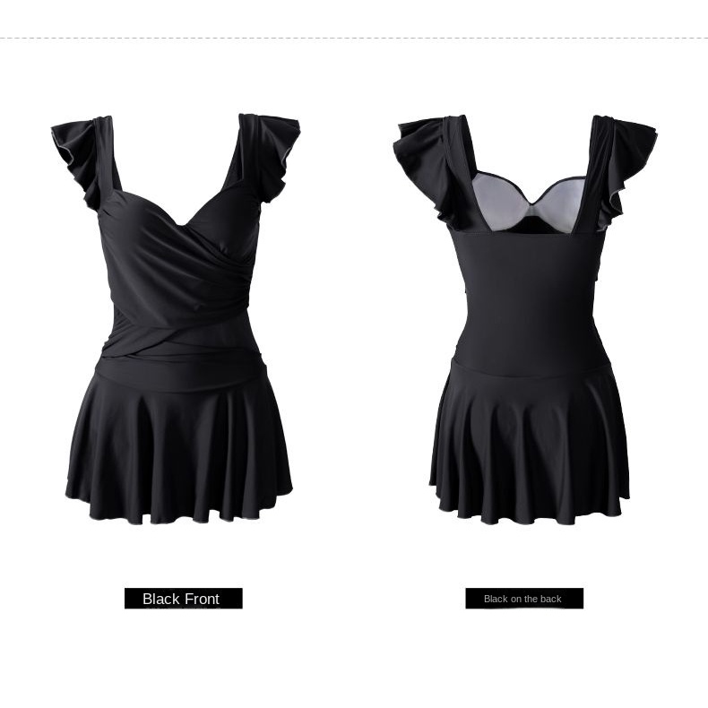 Bộ Đồ Bơi Một Mảnh Mỏng Che Bụng Hở Lưng Thời Trang Mùa Xuân 2023 Mới Quyến Rũ Cho Nữ