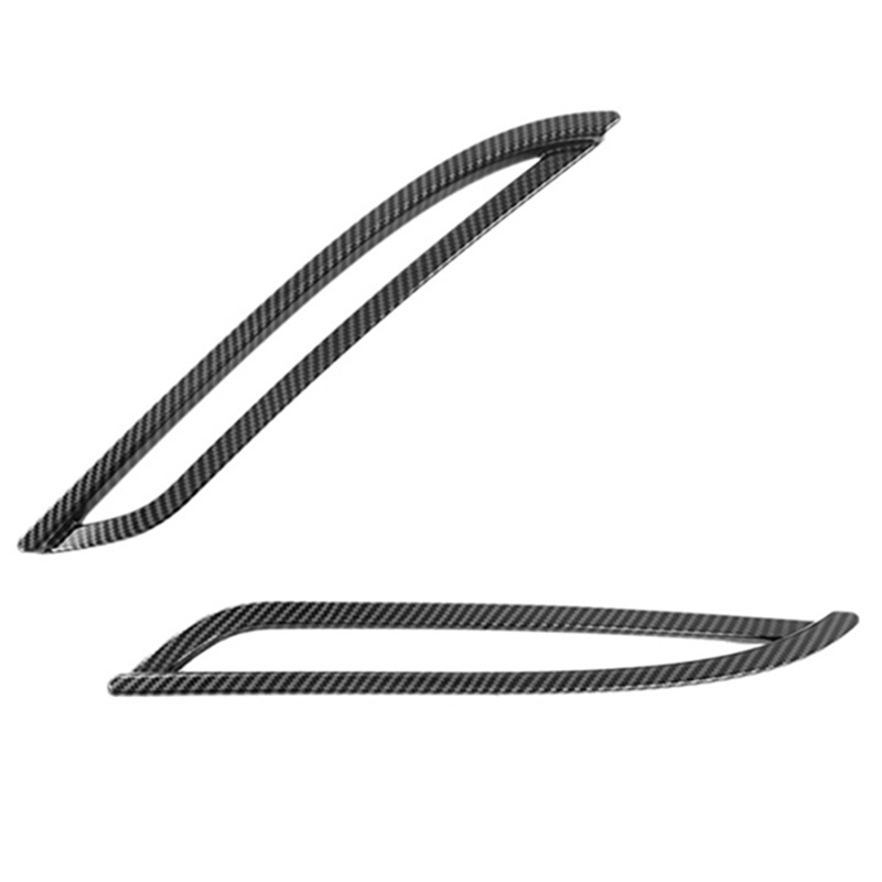 Ốp Đèn Sương Mù Bằng Sợi Carbon Cao Cấp Cho Tesla Model Y 2021 2022