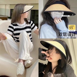 Mũ cói vành rộng chống nắng