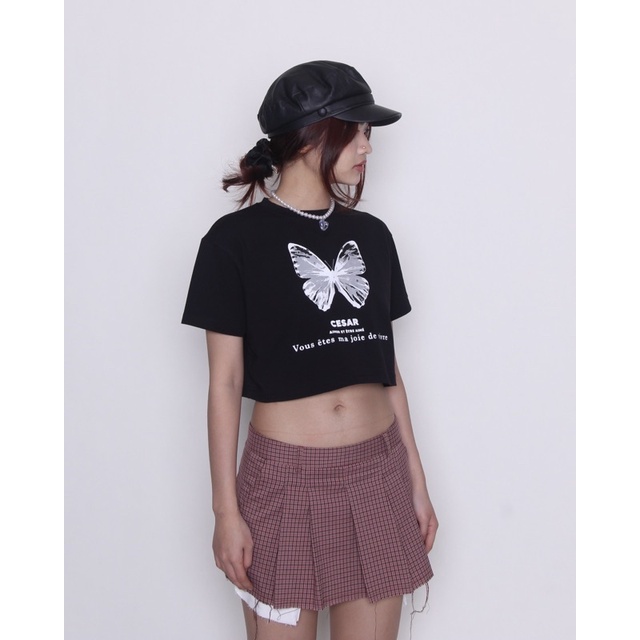 ÁO THUN CROPTOP BABY TEE CESAR