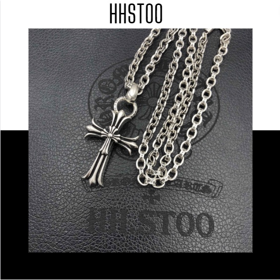 DÂY CHUYỀN, DÂY CHUYỀN BẠC, VÒNG CỔ CHROME HEARTS,DÂY CHUYỀN NAM NỮ, TRANG SỨC BẠC CAO CẤP HHST00