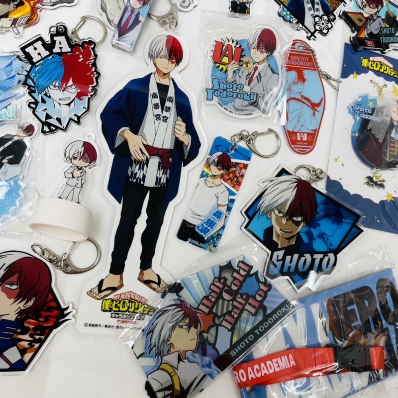 Bộ móc khoá Shoto Todoroki Học viện siêu anh hùng MHA