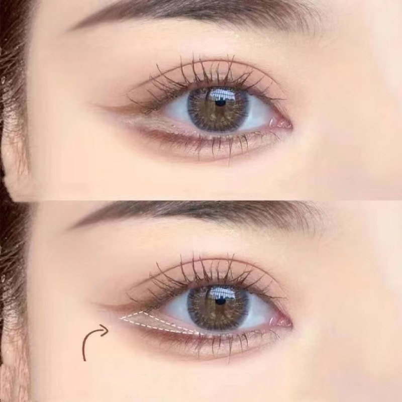 Bút Kẻ Mắt / Lông Mày 4 Màu Tùy Chọn Chống Nước Lâu Trôi Dành Cho Nữ