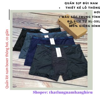 Quần lót nam đẹp ❤FREESHIP❤ Hộp 4 quần Sịp Đùi Nam Hàng Xuất Nhật - Sịp Hộp MUJI