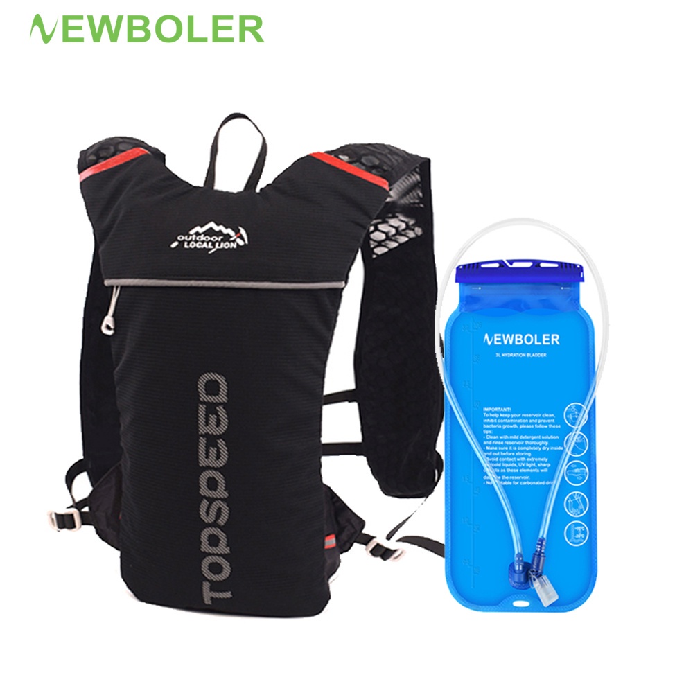 Balo Thể Thao Newboler Thoáng Khí Kèm Túi Nước 2L Đựng Tiện Dụng