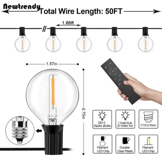 [0202]  1800mAh Solar String Lights Decoration 25 Lihgts LED High Voltage String Light