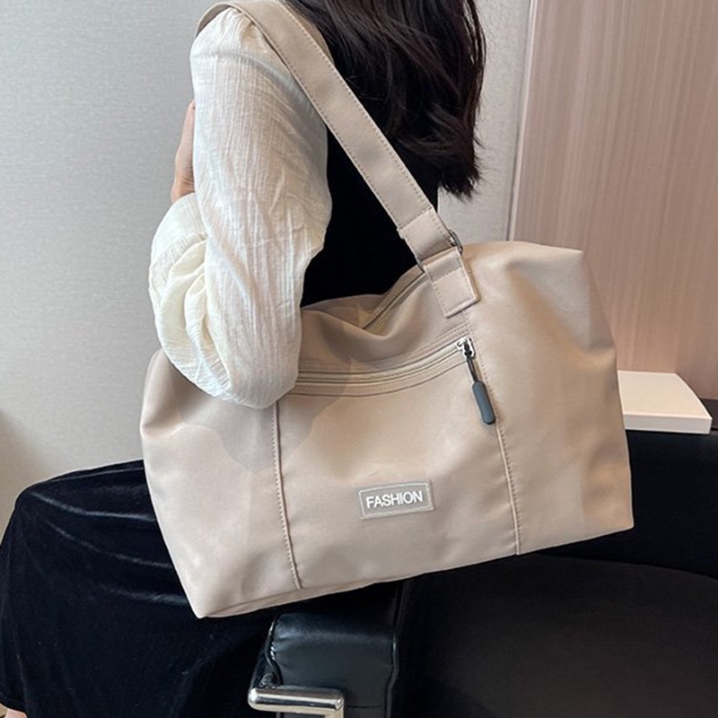 Túi Đeo Vai Bằng Vải nylon Sức Chứa Lớn Thiết Kế Đa Dạng Đơn Giản Cho Nữ