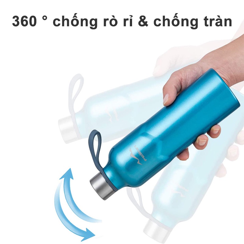 Fjbottle Bình Giữ Nhiệt 600ML Bình Nước Thể Thao Inox 316 Bình Giữ Nhiệt Chân Không FJ004