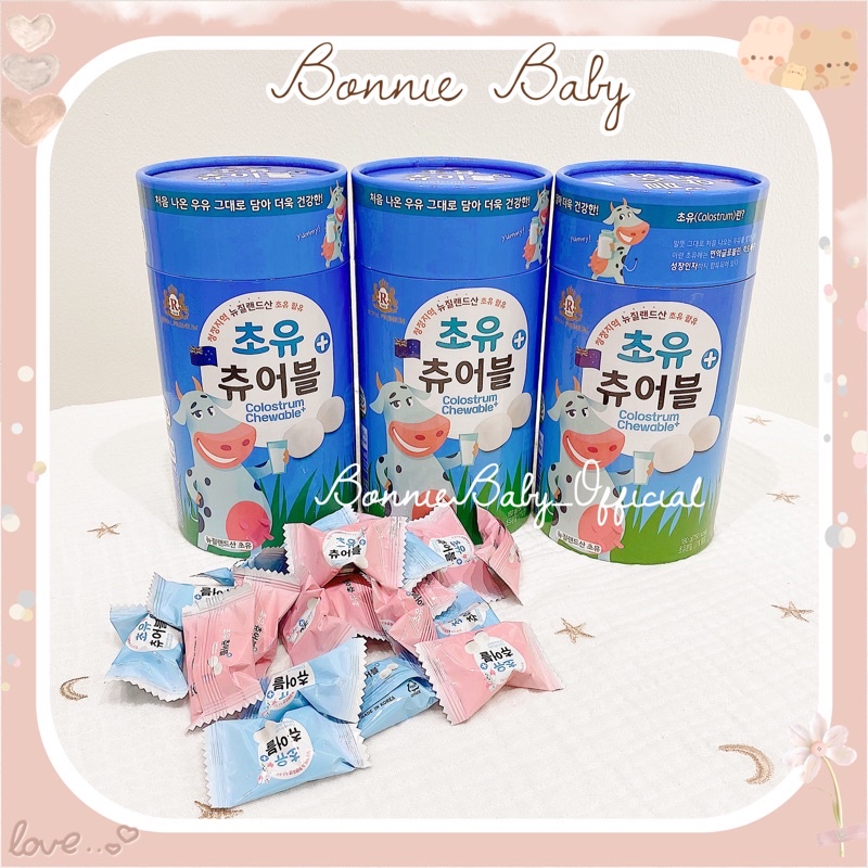 Kẹo sữa non vi sinh Colostrum 180g (hộp 60 viên)