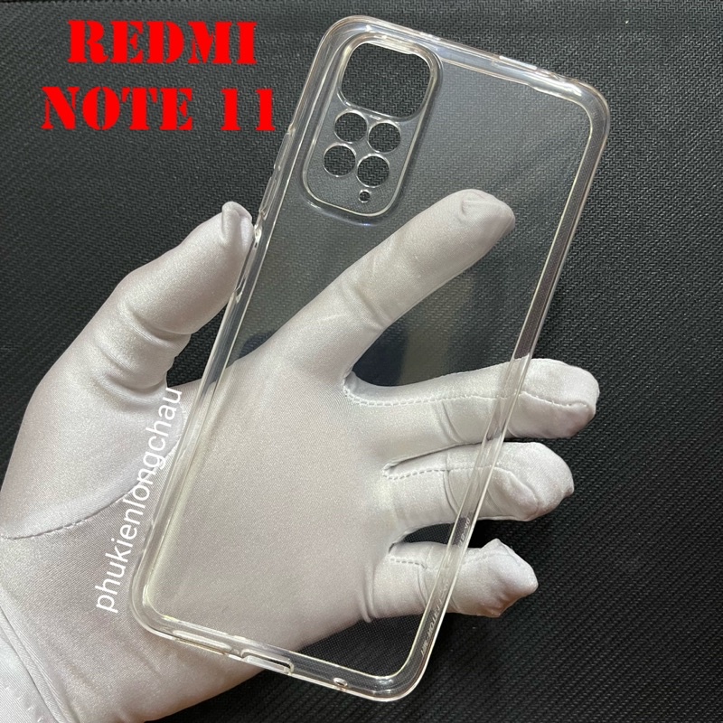 Ốp Lưng Xiaomi Redmi Note 11 4G / Note 11s 4G Dẻo Trong Tốt Lâu Ố Vàng