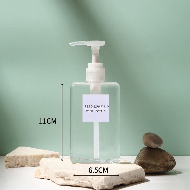 Lọ chiết Chai chiết dầu gội sữa tắm nước rửa tay dưỡng thể lotion nhiều màu ruiyan