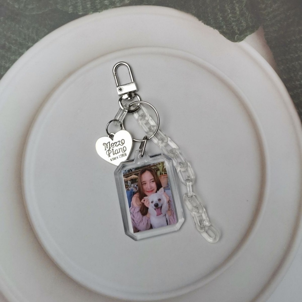 Freenbecky-gap Móc Khóa Khung Ảnh ID