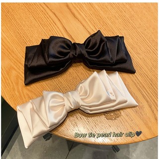 Kẹp tóc nơ chất liệu lụa satin cao cấp