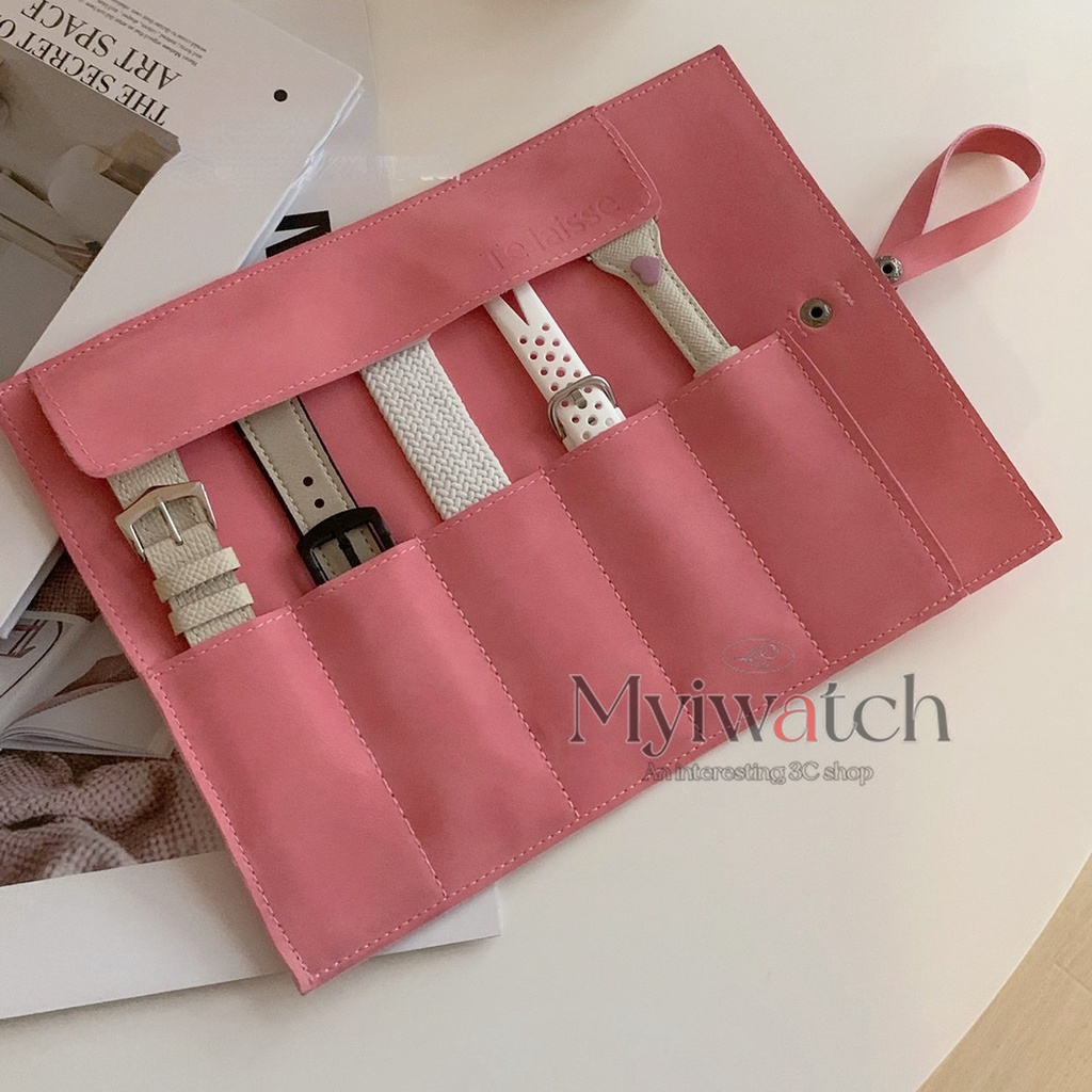 Túi Da Đựng Dây Cáp / Dữ Liệu Đa Năng Cho Samsung Xiaomi iwatch 8 7 6 5 4 SE 3 2 1 41 45mm 40mm 44 42 mm Mi 6 5 4 3