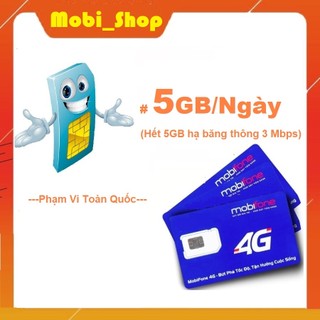 Sim FD70 Mobifone 5GB/ngày, Sim Mobifone không giới hạn tốc độ 4g