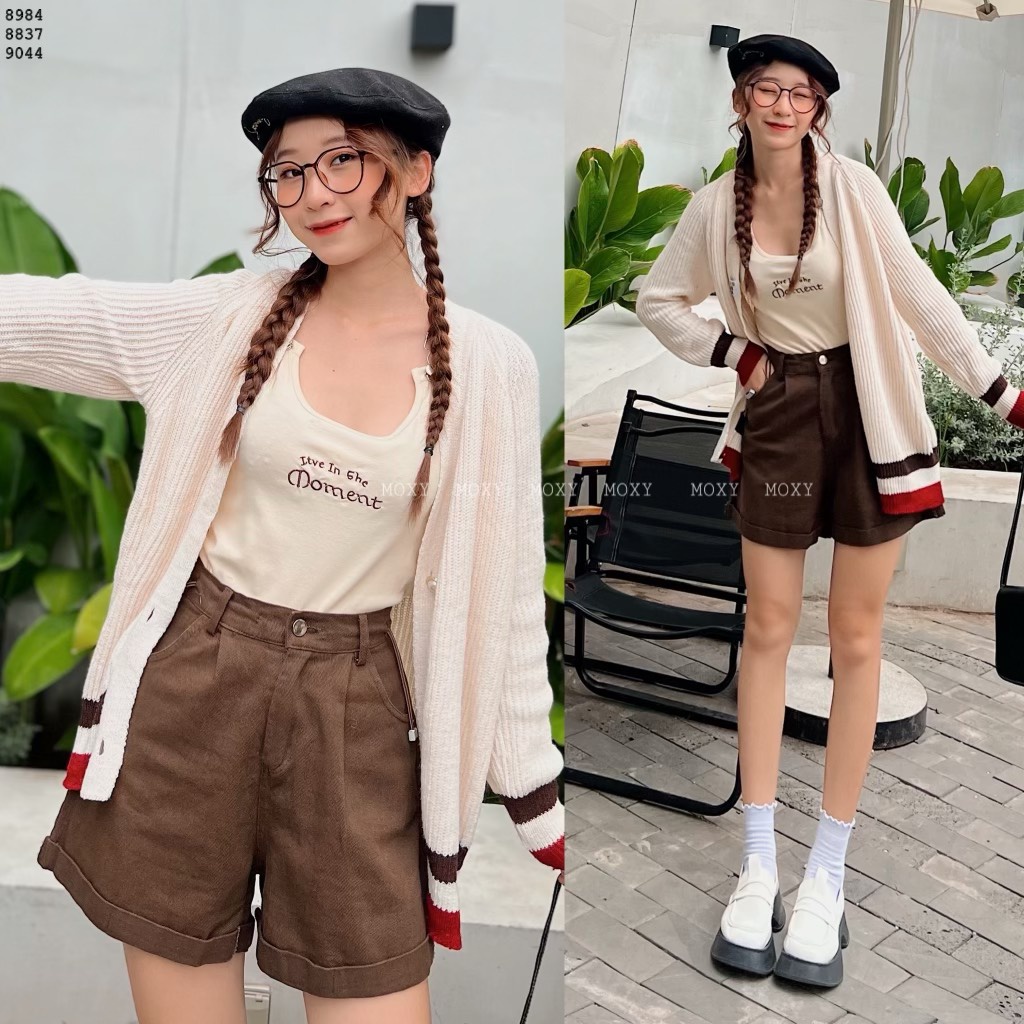 SP009044-Quần short rút eo