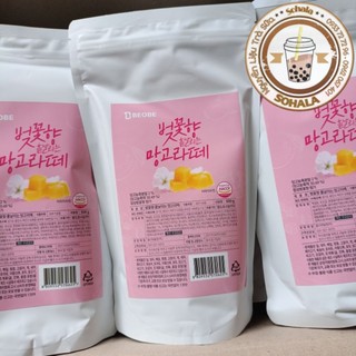 Bột Hoa anh đào Beobe Hàn Quốc pha trà sữa, đá xay thơm ngon túi 500G