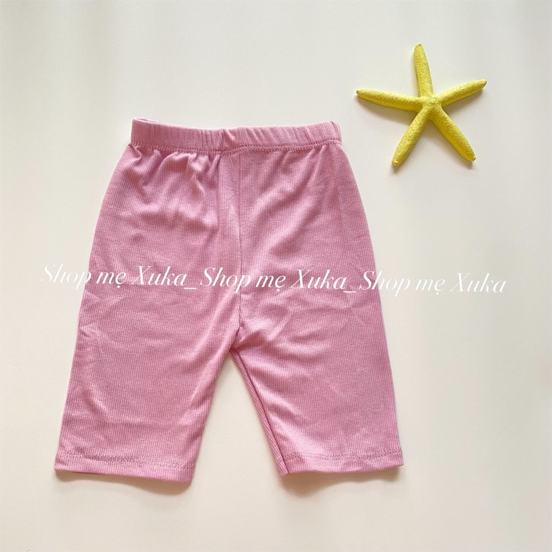 Quần legging lửng len tăm bé gái