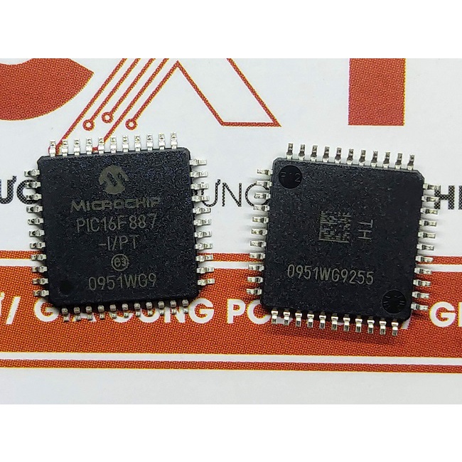 PIC16F887-I/PT IC MCU 8-bit 14KB 44TQFP