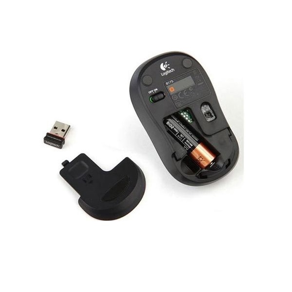 Chuột Máy Tính Không Dây Logitech B175 2.4GHz | Hàng Chính Hãng
