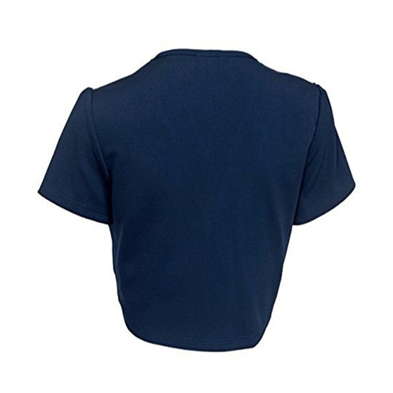 Áo Croptop Ngắn Tay Thời Trang Dành Cho Nữ