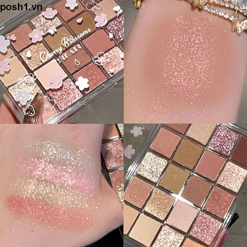 💌Bảng phấn mắt SUAKE 20 màu lì tông đất hoa anh đào siêu đẹp 80g