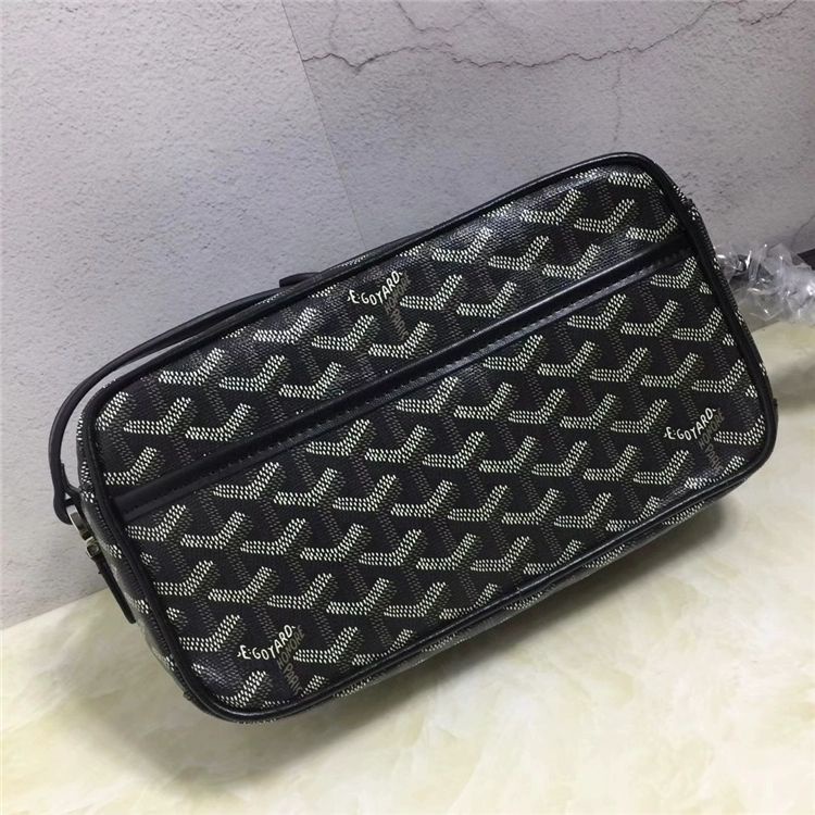 GOYARD Túi Xách Đeo Chéo Hình Vuông Nhỏ Đựng Máy Ảnh Họa Tiết Răng Chó Thời Trang Hàn Quốc Cho Nam Và Nữ
