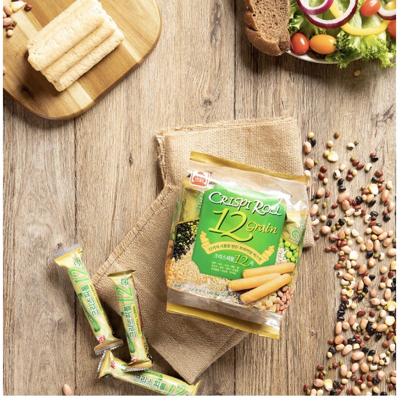 Bánh dinh dưỡng Peitien 12 loại ngũ cốc _ vị tự nhiên 180gr