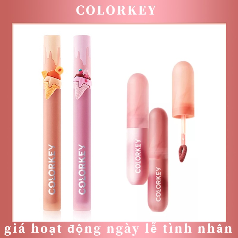 Son kem lì COLORKEY lâu trôi chống thấm nước không phai nhanh khô cao cấp