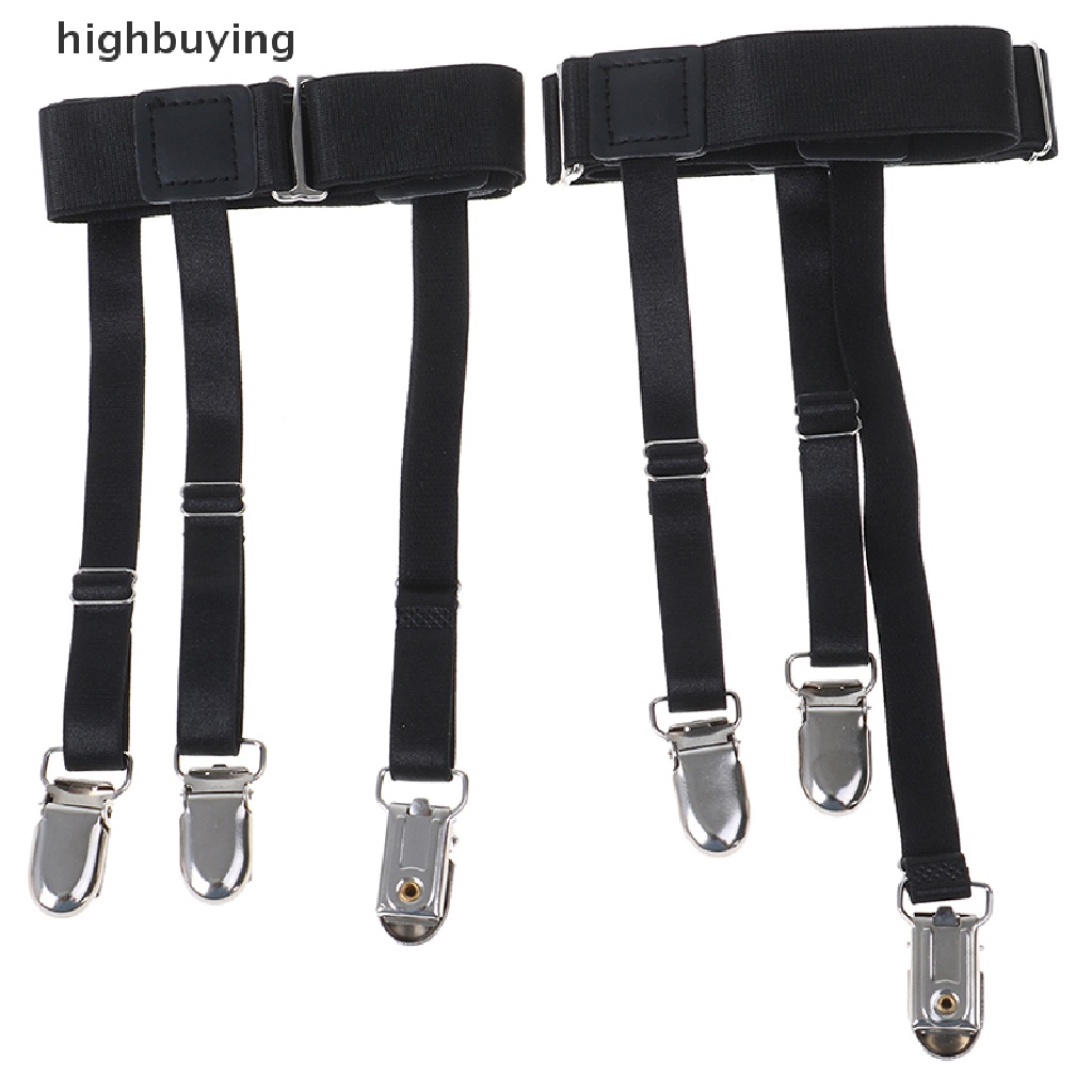 Set 2 Đai Kẹp Giữ Áo Sơ Mi Chống Trượt Tiện Dụng Cho Nam