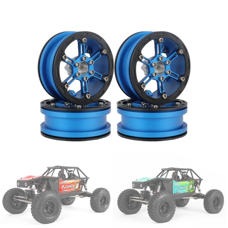 Trục Bánh Xe Khối Lượng Nhẹ 56G 2.2 Bằng Kim Loại Cho Xe Điều Khiển Từ Xa Axial SCX10 Wraith Capra RR10 Traxxas TRX4 1 / 10