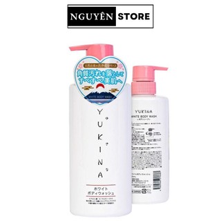 Sữa tắm trắng da Yukina White Body Wash 500ml Nội Địa Nhật