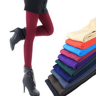 Quần legging nữ lông cừu mỏng co giãn cao cạp quần nâng hông nâng bụng mùa xuân và mùa thu (TL39)