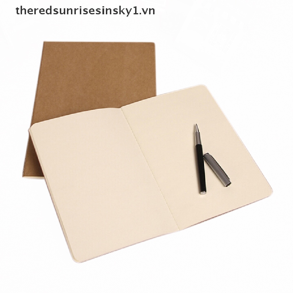 * Đồ Chơi * * Sổ Ghi Chú Giấy Kraft Bìa Cứng Cổ Điển