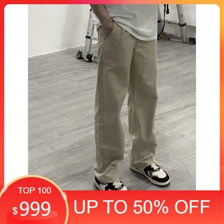 Quần kaki form baggy quần nam nữ màu nhạt