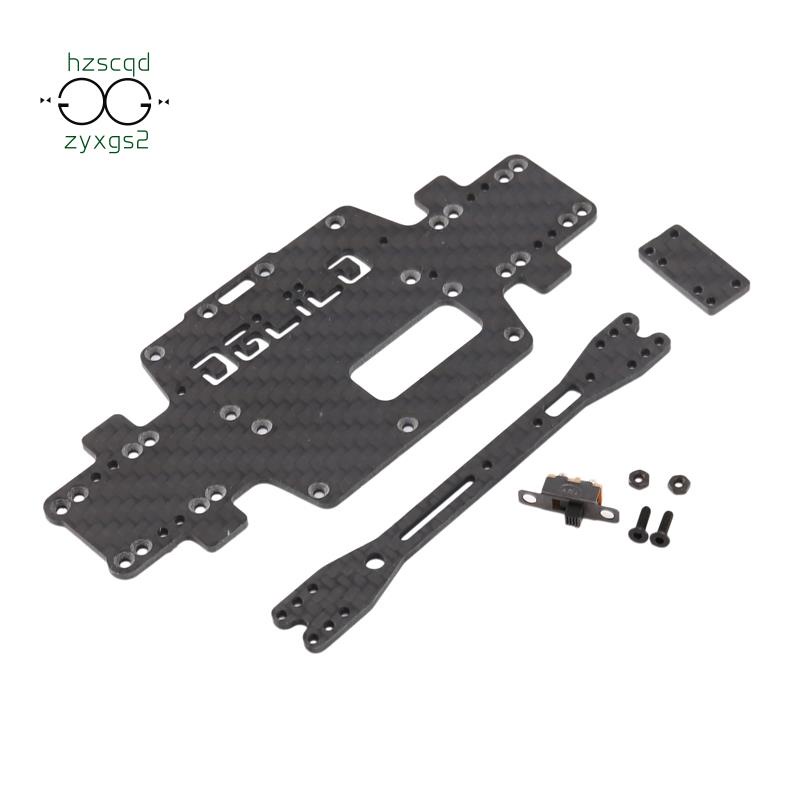 Khung Gầm Thân Thấp In Họa Tiết Sợi Carbon Cho Xe Điều Khiển Từ Xa Wltoys K969 K979 K989 K999 P929 P939 1: 28