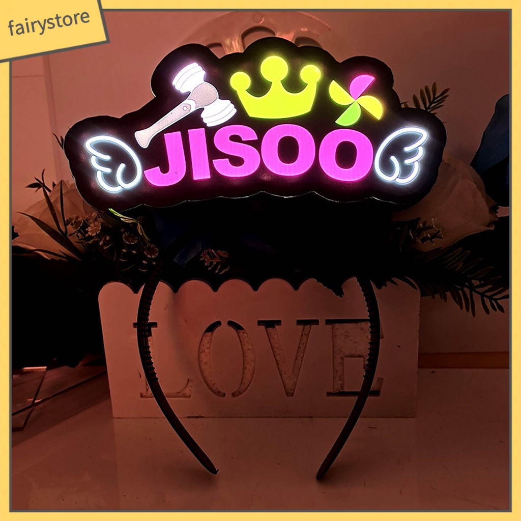 [Fairy1] Băng Đô Màu Đen Bằng Acrylic Chống Trượt Có Thể Tháo Rời Hỗ Trợ Quạt