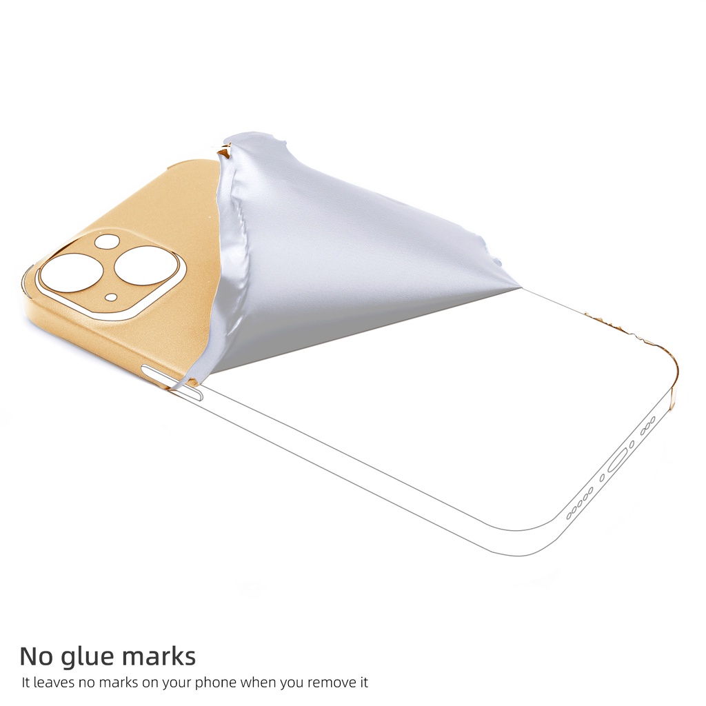 Chelsea Miếng Dán Chống Trầy Xước Hình logo Màu Vàng Đồng Cho iphone 7 8 plus x xr 11 12 13 14 15 pro max