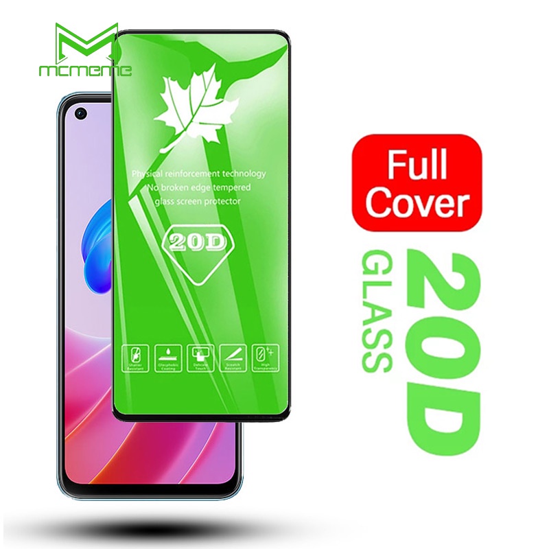 Kính cường lực 20D mới nhất full màn cho OPPO A98 A58 A78 A38 A18 A79 A59 A17 A77s A76 A96 A95 A55 A57 A17K A16 A16k A94 A77 A5s A3s A5 A9 2020 A53 A92 A72 A52 A93 A11 A12